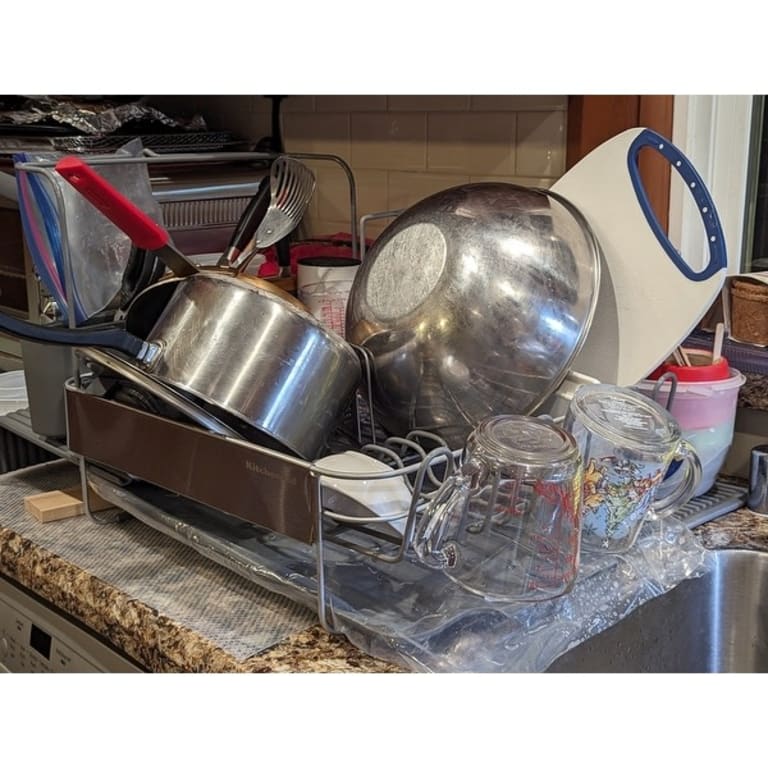 KitchenAid Full Size Expandable DishDrying Rack, 24Inch On Sale