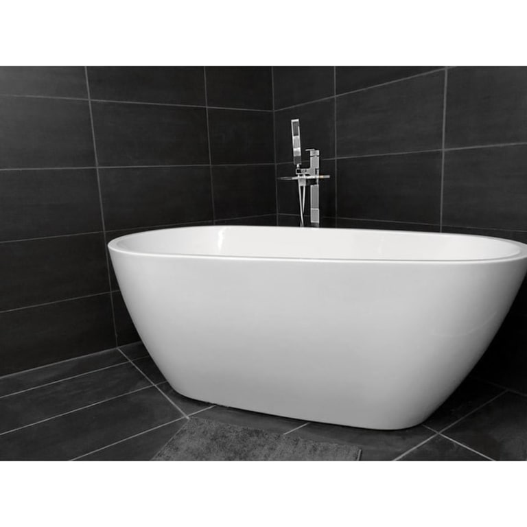 AKDY 38" Floor Mounted Chrome Finish Bath Tub Filler Faucet Handheld