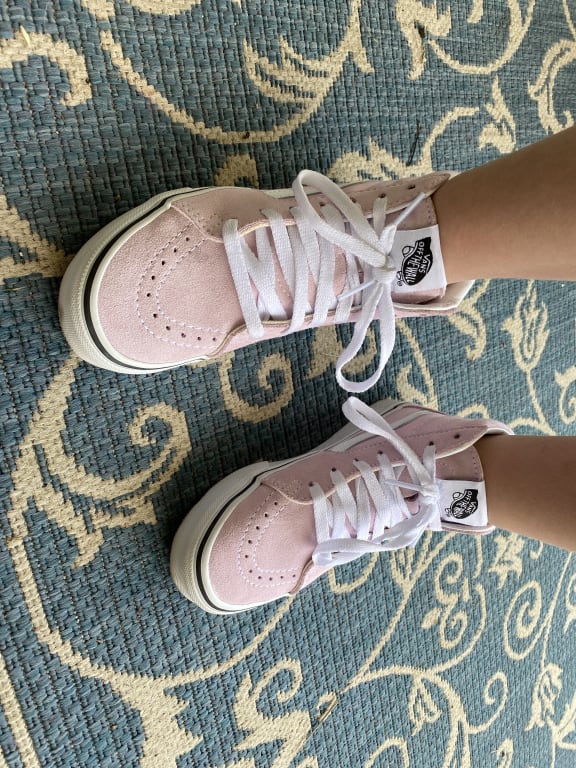 Kids Sk8-Hi Zip Glitter Shoe in Lilac Purple| Vans US Kids Sk8-Hi Zip Glitter Shoe in Lilac Purple| Vans US