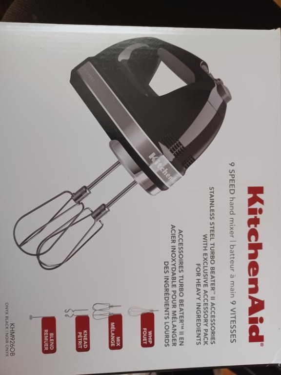 KitchenAid 5KHM9212EAC hand mixer 220 Volts NOT FOR USA