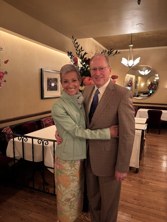 Customer Image Captioned: At Les Nomades, Chicago