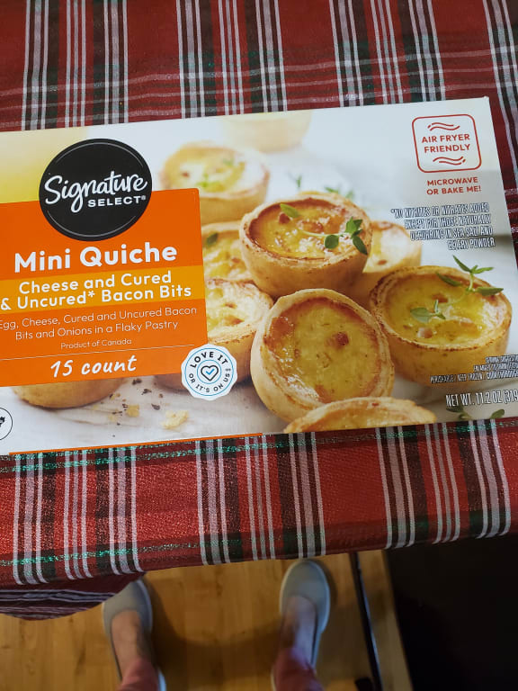 Nancy's Lorraine And Florentine Petite Quiche Frozen Snacks