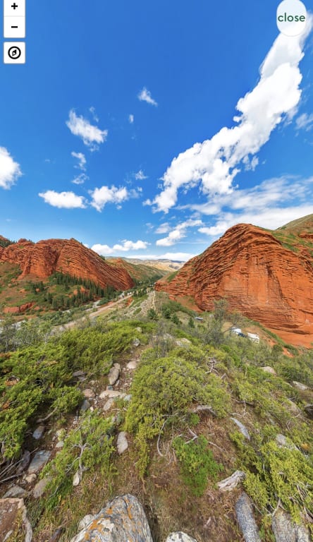 Travel the World in 365 Days QR Mug from Uncommon Goods. Customer submitted image.