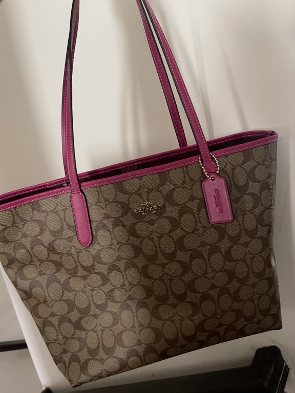 COACH®  City Tote In Signature Canvas With Halloween