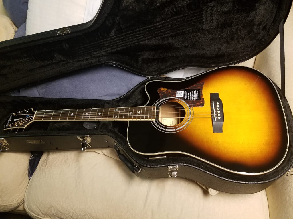 ギター Epiphone masterbuild premium DR-500MCE Epiphone Masterbilt DR-500MCE Acoustic-Electric Guitar