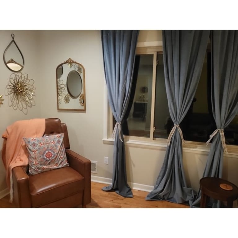 Abbyson Holloway Mid Century Top Grain Leather Pushback Recliner Bed