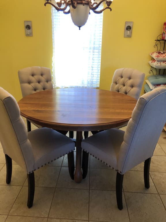 Providence Amina Dining Chair, Charcoal Grey