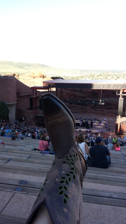 Customer Image Captioned: My new boots at Red Rock!