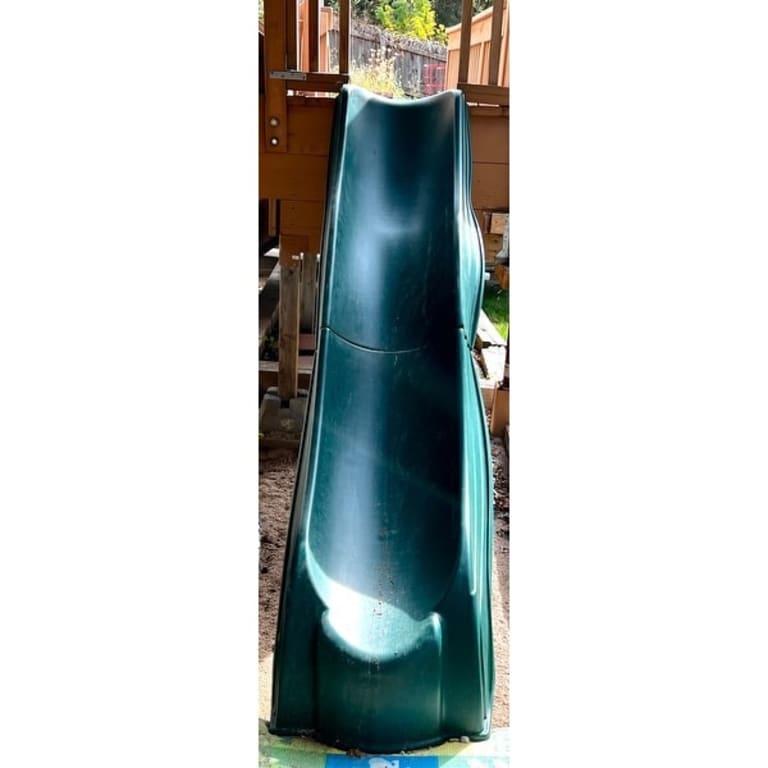 Gorilla Playsets Mountaineer Treehouse Wood Swing Set with Tube Slide