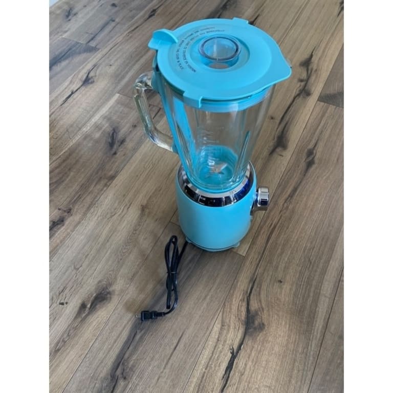 Haden Heritage Retro Style 56 Ounce 5 Speed Blender with Glass Jar