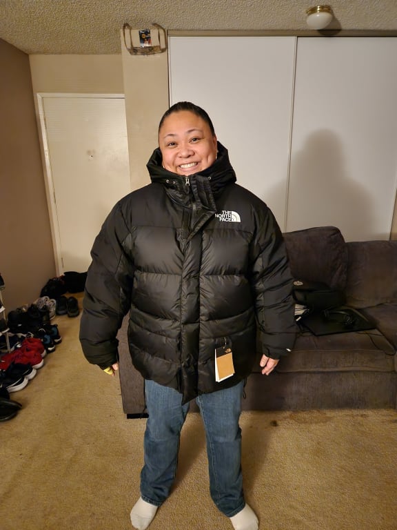 Black The North Face Himalayan Insulated Jacket