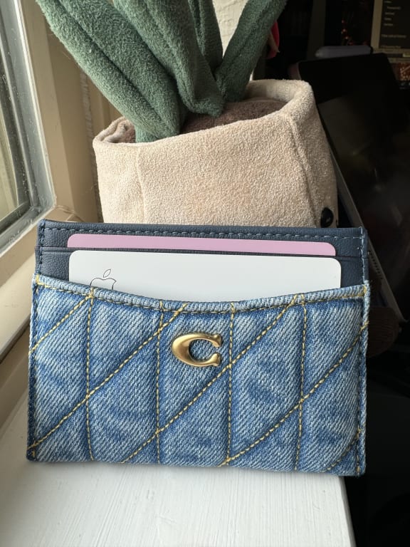 COACH® | Essential Card Case With Pillow Quilting