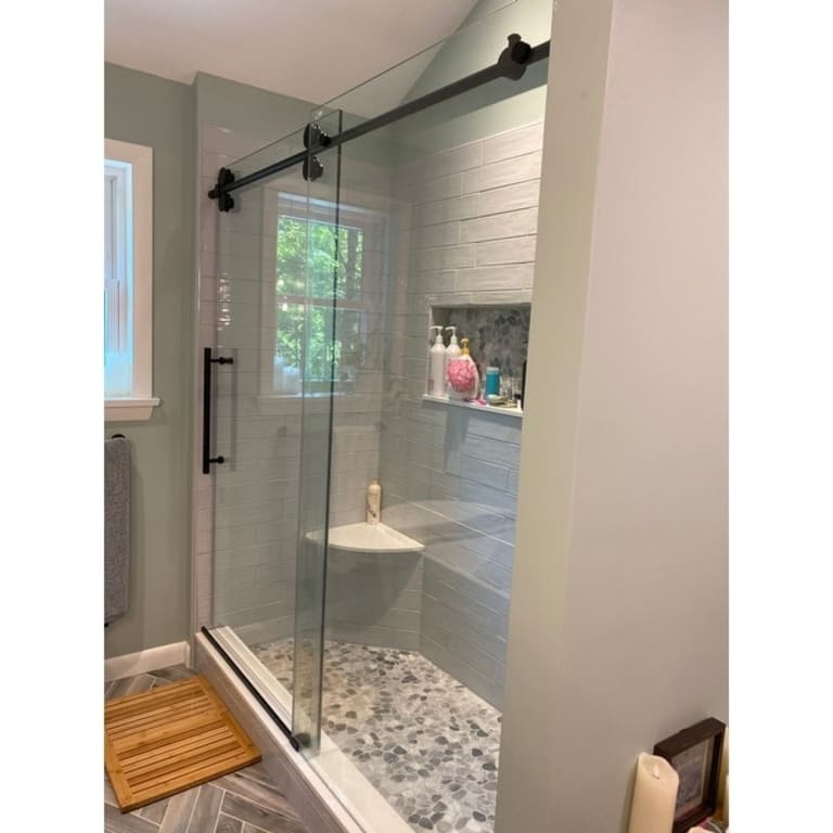 VIGO Elan Clear Frameless Adjustable Sliding Tub Door - On Sale - Bed Bath  & Beyond - 4732970