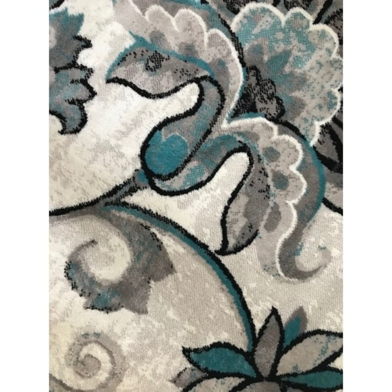 Home Dynamix Boho Odesa Contemporary Multicolor Floral Area Rug On