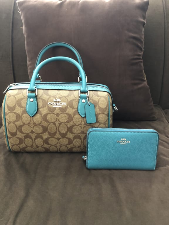 Coach Rowan Satchel In Signature Chambray ch141 Size One Size - $279 (38%  Off Retail) - From Emily