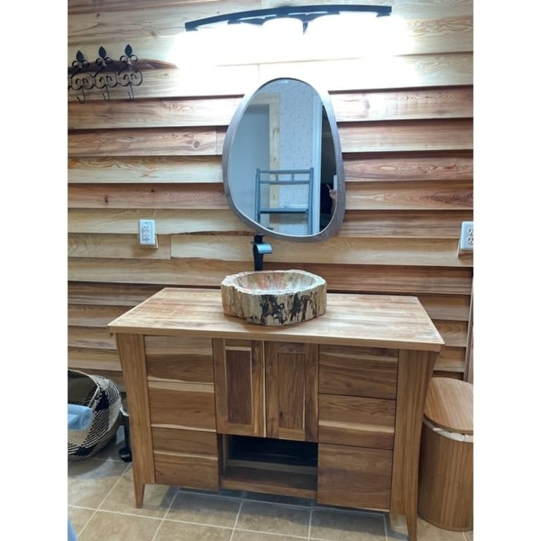 EcoDecors CTBT481 Curvature, Bathroom Vanity, Bathroom Vanities