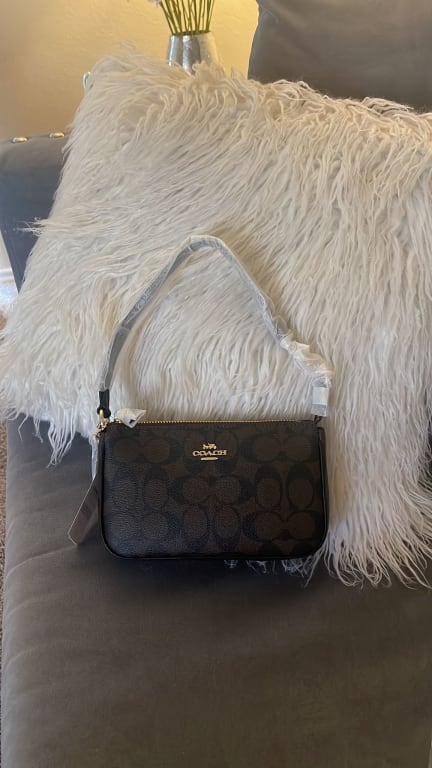 Shop Coach NOLITA 2023 Cruise Coach Nolita 19 In Signature Canvas With  Stripe Heart Print by Zinute