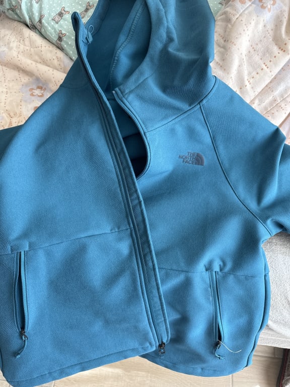 The North Face Tops | The North Face Spellout Blue Hoodie Women Small | Color: Blue/Pink | Size: S | Mint_Fashions's Closet