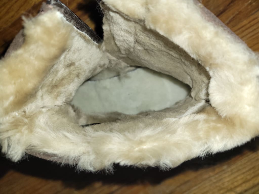 Customer Image Captioned: Warm Shearling