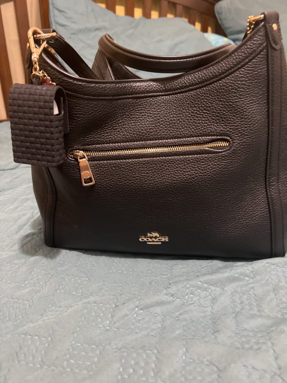 COACH Signature Mini Christie Carryall Bag Crossbody (Brown/Black), Accessorising - Brand Name / Designer Handbags For Carry & Wear Share If  You Care!