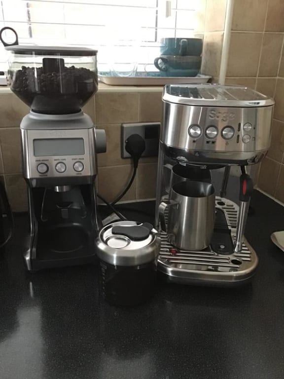 SAGE The Bambino Plus Espresso Coffee Machine - SES500BSS4GUK1 for sale  online