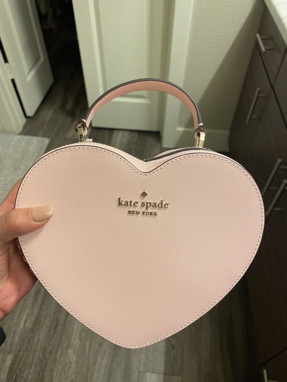 Kate Spade Love Shack Heart Purse, Deep Nova