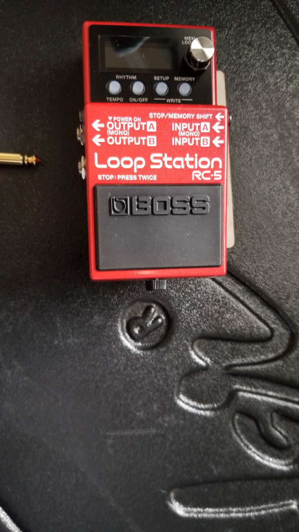 BOSS RC-5 Loop Station Effects Pedal Red | Guitar Center BOSS RC-5 Loop Station Effects Pedal Red | Guitar Center
