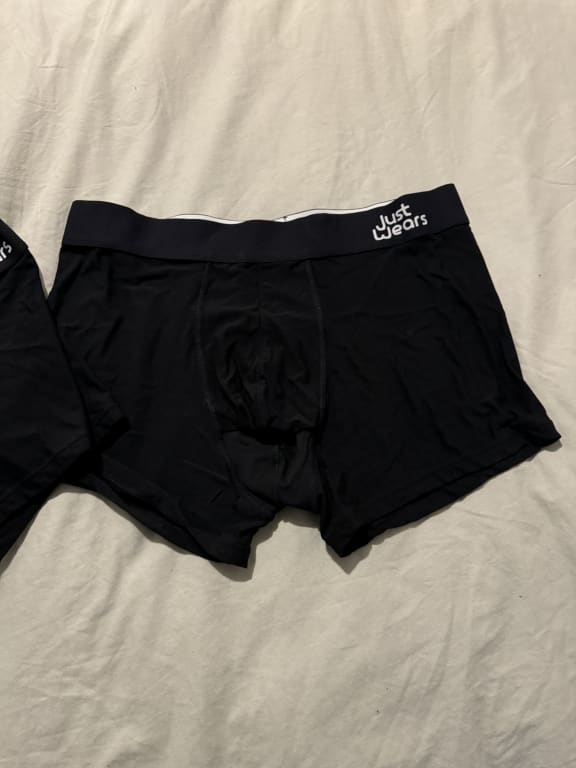 JustWears Active Boxers, Pack of 6, Black at John Lewis & Partners