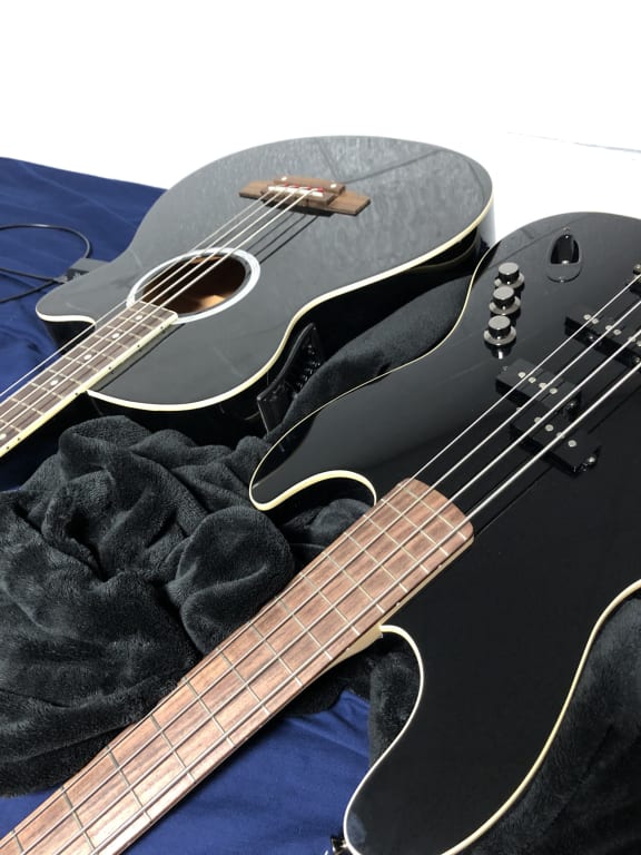 Fender Aerodyne 4-String Jazz Bass Black Rosewood Fretboard