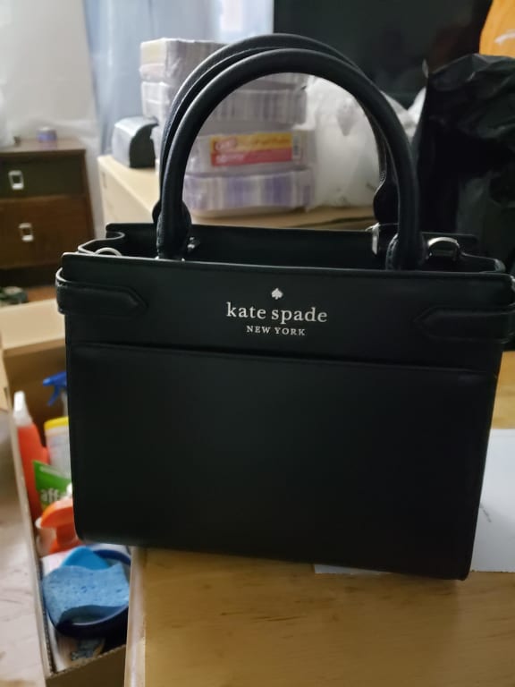 Kate Spade Staci Small Satchel @8k - Stapled Style by Essy