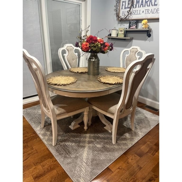Magnolia Manor - Double Pedestal Table Set