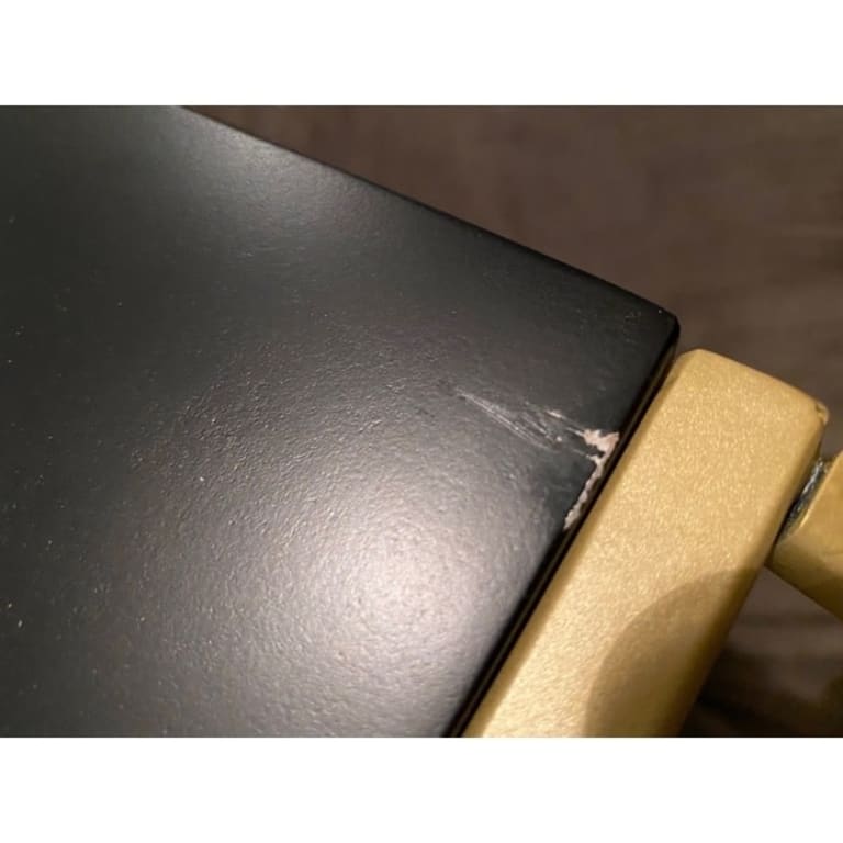 Tommy Hilfiger Ellias Table Collection, Black and Gold On Sale Bed