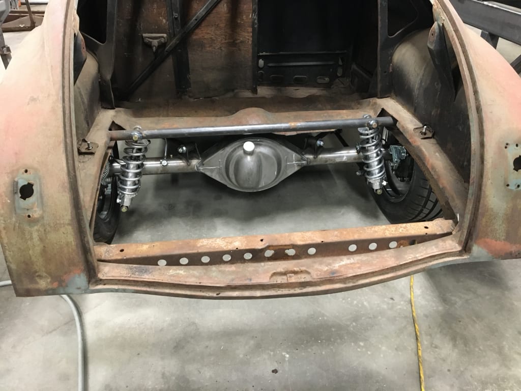 Speedway Fabricated Ford 9 Inch Rearend Axle Housing Kit, 60 In. Width