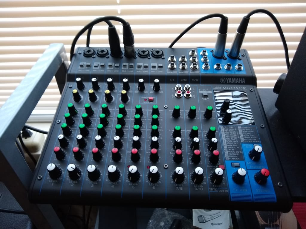 Yamaha MG12XUK 12-Channel Analog Mixer | Guitar Center Yamaha MG12XUK 12-Channel Analog Mixer | Guitar Center
