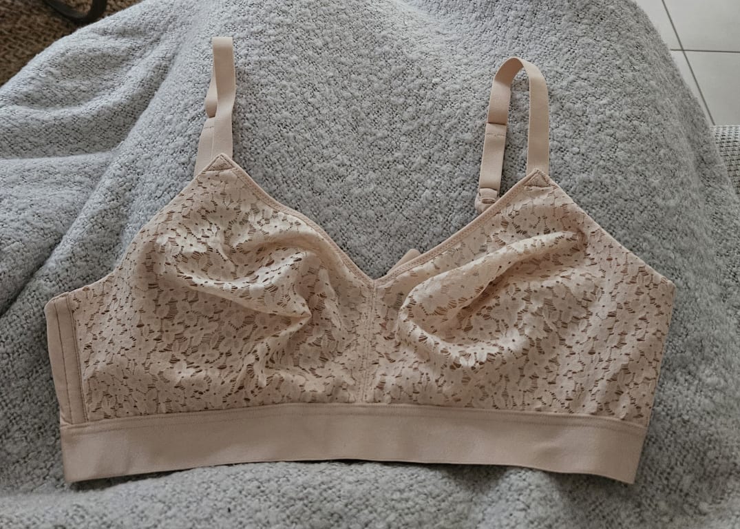 Chantelle Norah Comfort Non-Wired Support Bra, Pearl at John Lewis