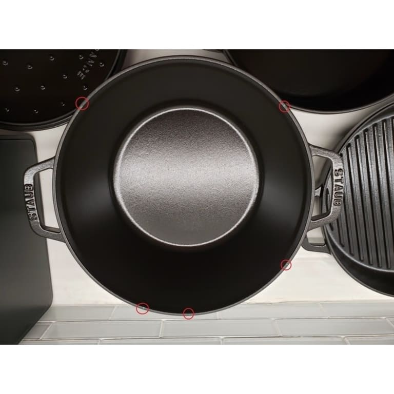 STAUB Cast Iron 4-pc Stackable Set - Bed Bath & Beyond - 35419716