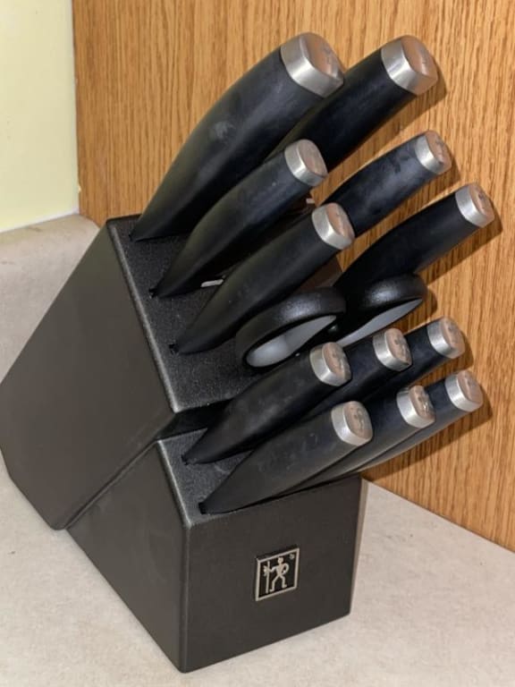 Henckels Silvercap 14-pc Knife Block Set