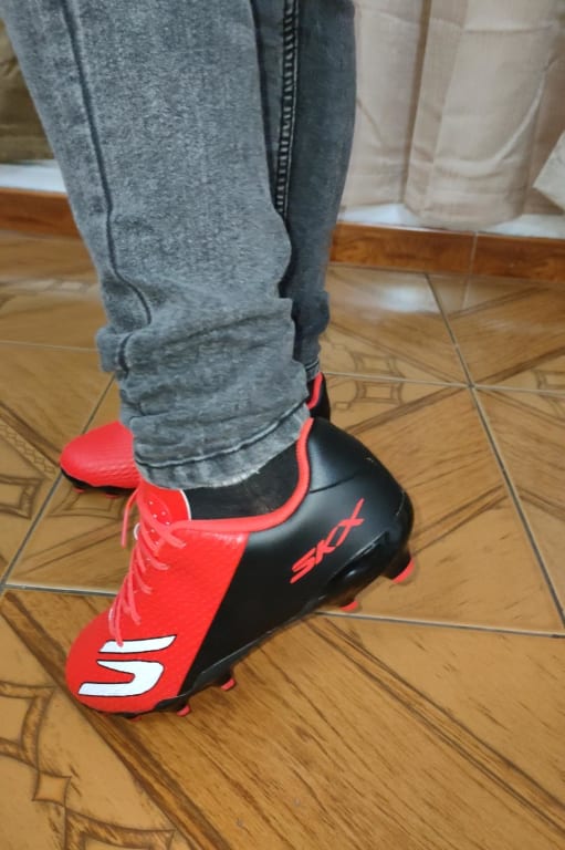 The shoes are pretty!