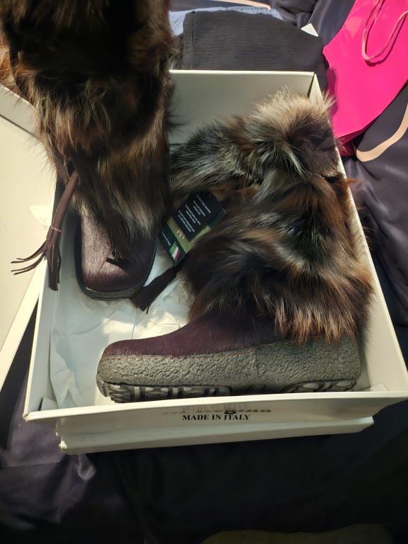 Customer Image Captioned: Brown Fox