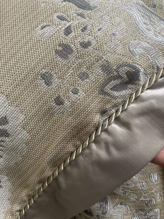 Croscill Classics Loretta Beige 4 Piece Comforter Set Bed Bath