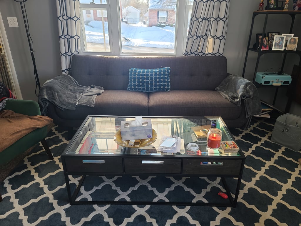 Hadley Tufted Back Sofa, Taupe