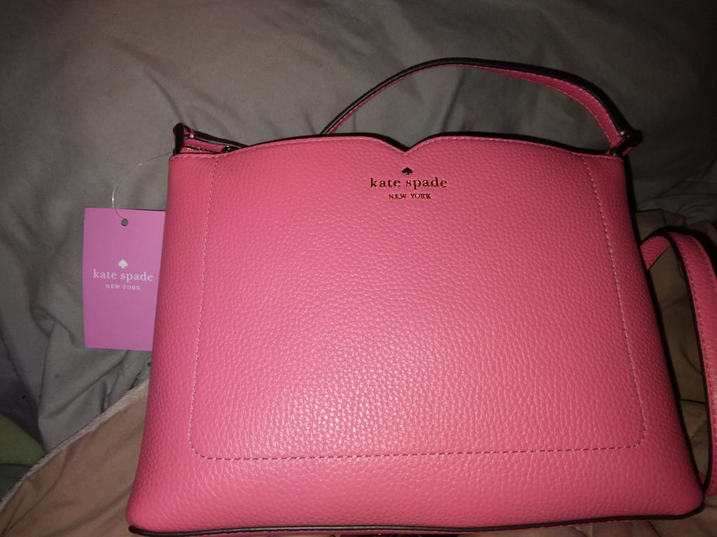 Kate Spade New York Dusty Peony Grand Street Hayden Leather