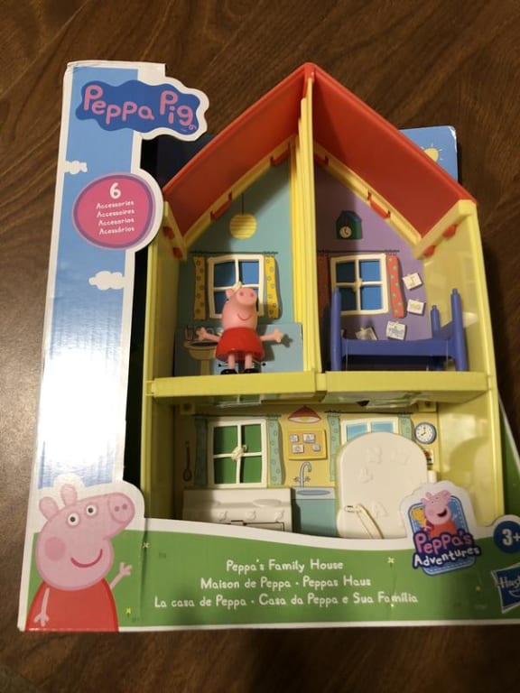 NEW Peppa Pig Peppa's Adventures Peppa's Family House Playset & Accessories