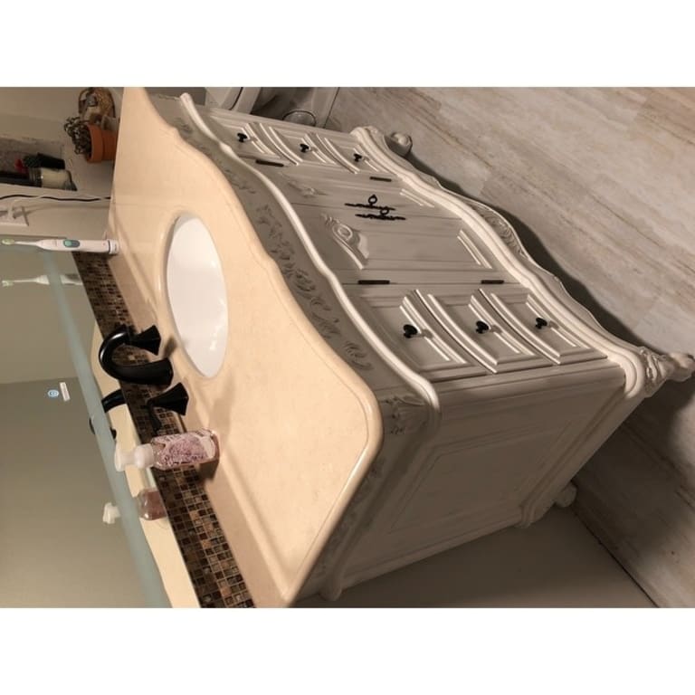 Silkroad Exclusive Upland 48" Bathroom Single Sink Vanity On Sale
