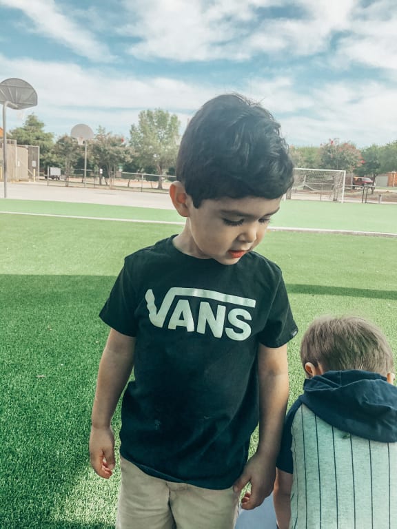 Vans | Toddler Vans Classic T-Shirt Black/White Kids