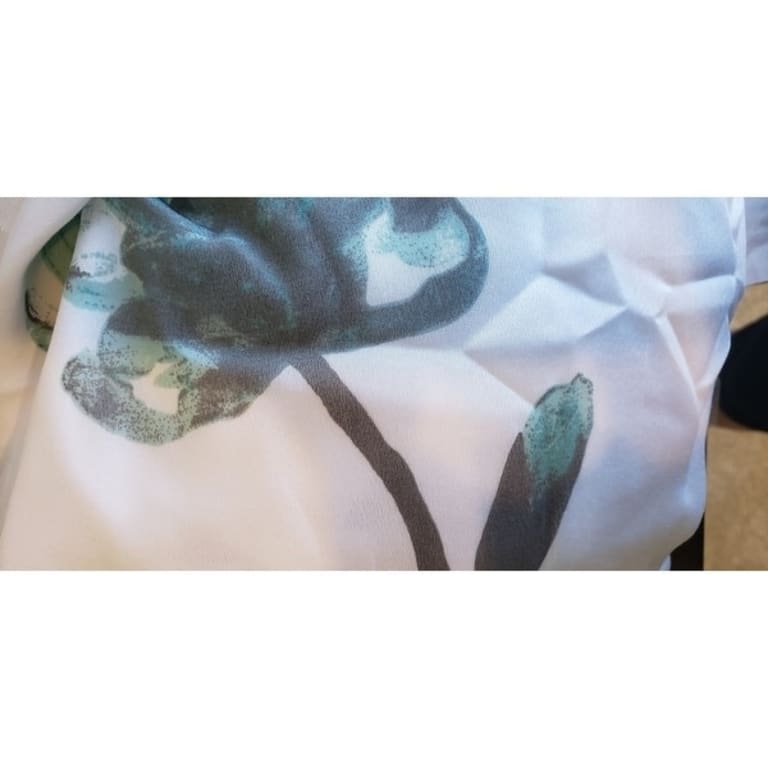 Madison Park Sylvan Floral Printed Burnout Shower Curtain Bed Bath