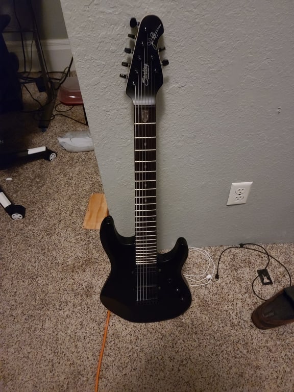 Sterling by Music Man John Petrucci JP70 7-String Electric Sterling by Music Man John Petrucci JP70 7-String Electric