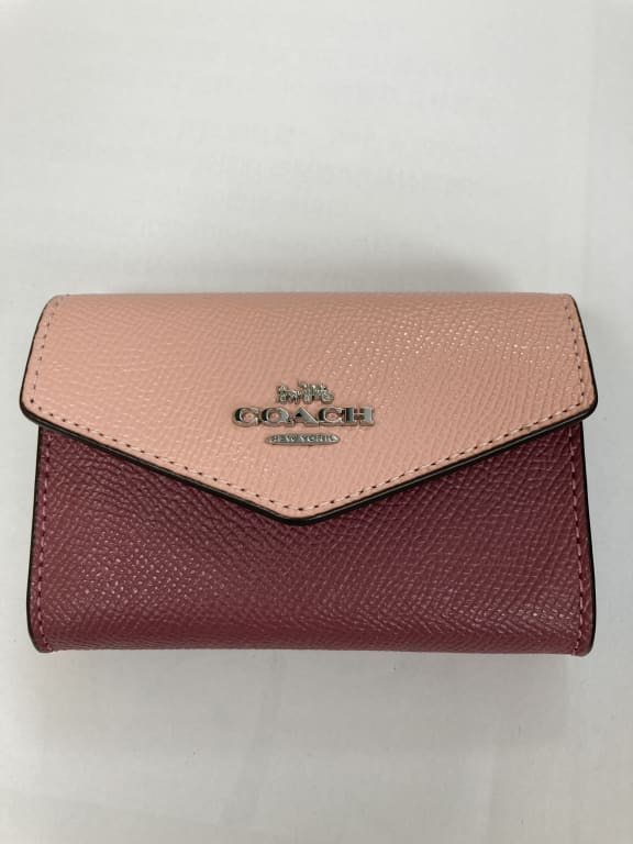 COACH FLAP CARD CASE IN SIGNATURE CANVAS CH202 IMDQC