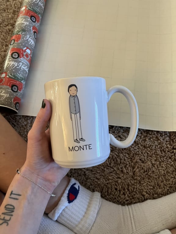 Personalized Family Mugs from Uncommon Goods. Customer submitted image.