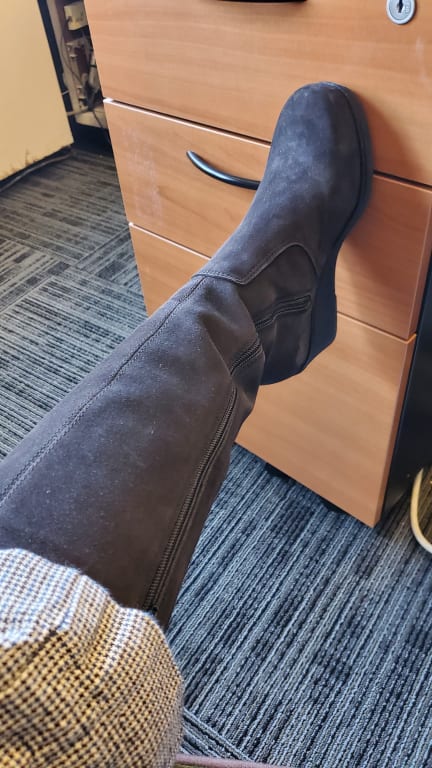 Customer Image Captioned: Office friendly
